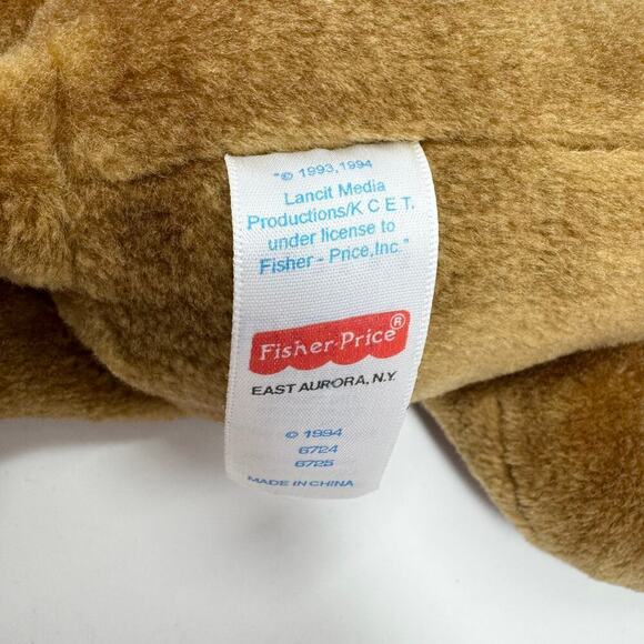 Vintage My Friend Nuzzle 13" Dog Plush 1995 The Puzzle Place Fisher Price Toy - Picture 9 of 10